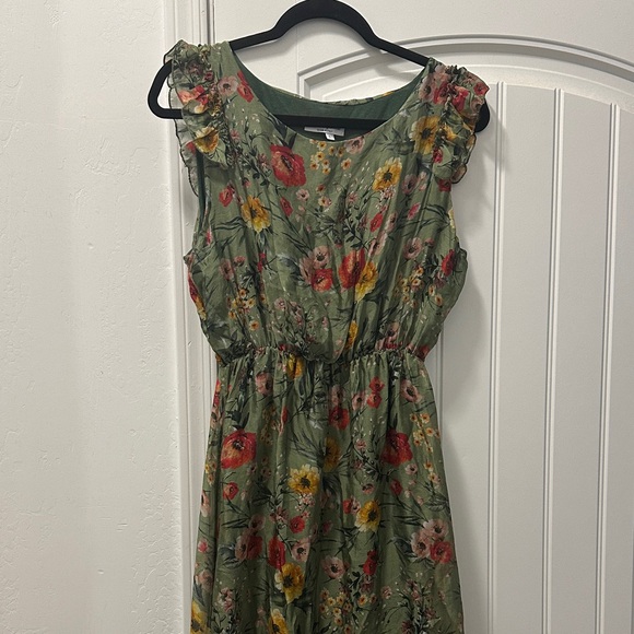 Le Ragazze Dresses & Skirts - Le Ragarre floral Sleeveless Dress